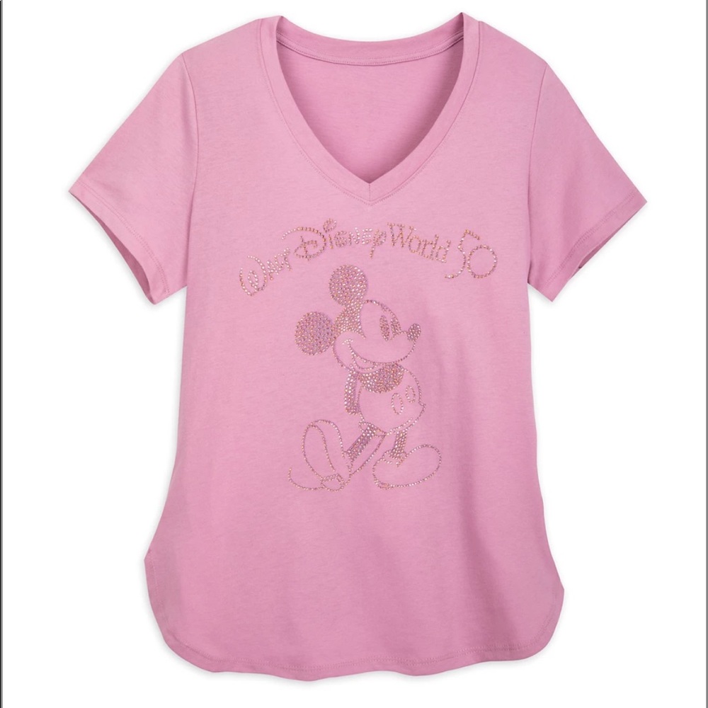 Mickey Mouse Classic Fashion T-Shirt: Walt Disney World 50th Anniversary